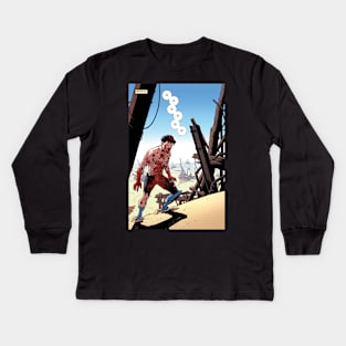 invincible comic scene Kids Long Sleeve T-Shirt